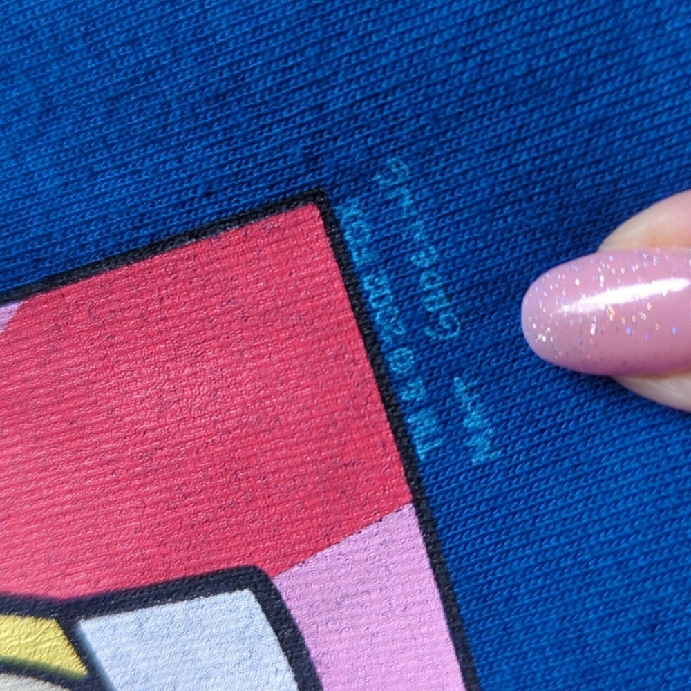 Y2k 2002 Tm & Fox Matt Groening Simpson Vintage Tee XL Adult Blue 2000's Vtg - Picture 3 of 8